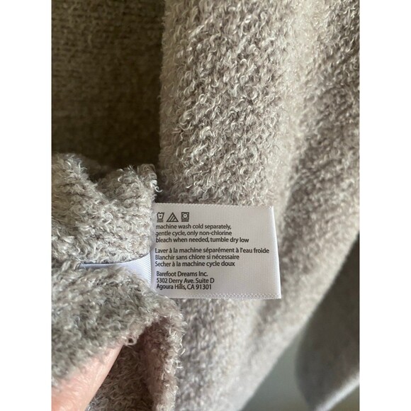 Barefoot Dreams Bamboo Chic Lite Cardigan Sweater Style 436 Size L/XL - Picture 5 of 10
